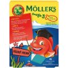 Möller’s Omega 3 Želé rybičky 45 ks, malina