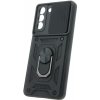 Pouzdro Defender Slide pro Samsung Galaxy S21 FE černé
