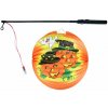 Lampión Halloween okrúhly - veselé tekvica 25 cm