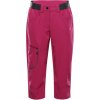 Alpine Pro Wedera 2 Dámske softshellové capri nohavice LPAG729 fuchsia 36
