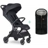Easywalker Kočík športový Jackey2 Midnight Black + PETITE&MARS fusak Jibot ZADARMO