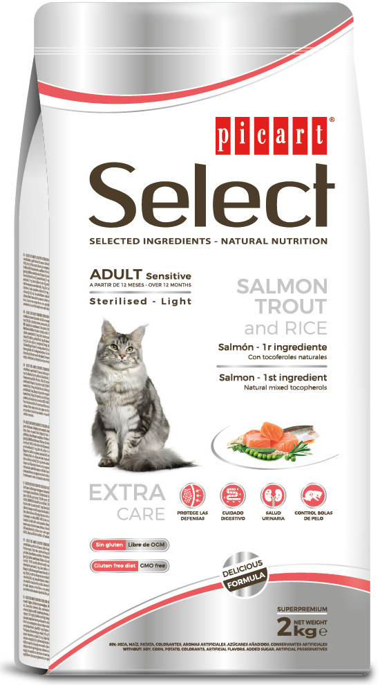 Select Sterilised Salmon & Rice 8 kg