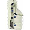 PUMPA Classic sada pre tlakovú kanalizáciu DN40 vrátane čerpadla PUMPA INOX Morava 5-16-T 1,1kW 400V kábel 10m ZB00042358