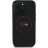 Red Bull PU Leather Red Ring MagSafe Zadní Kryt pro iPhone 14 Pro Navy RBHMP14L24PUILVR (RBHMP14L24PUILVR)