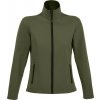 SOL'S | Race Women, Dámska 2-vrst. softshell. bunda, zelená army, S