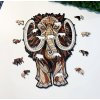 Drevenné puzzle – mamut veľkosť M craft box