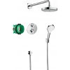 Hansgrohe Croma Select S - Sprchový set 180 s termostatom Ecostat S, 2 prúdy, chróm 27295000