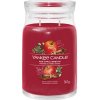 YANKEE CANDLE Signature Vonná sviečka veľká 2 knôty Red Apple Wreath 567 g