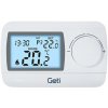 Termostat GETI GRT04 drátový programovatelný 7denní (06444011)
