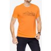 Tričko s potlačou CMP Verte T-Shirt Bamboo Jersey - flame/antracite