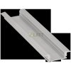 BERGE Zápustný profil BRG-23 SLIM pre 2m LED pásy + opálový difúzor + rukoväť + koncovky
