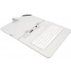 AIREN AiTab Leather Case 4 with USB Keyboard 10'' WHITE (CZ/ SK/DE/UK/US.. layout) Leather Case 4 10W