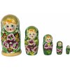 Originál Ruská matrioška 18 cm, sada 5 ks