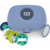 MonBento svačinový box Gram Blue Infinity fialová