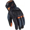 LS2 AIR RAPTOR MAN GLOVES DARK BLUE HV ORANGE - S