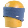 Karpet Pletená čelenka podšitá fleece - stredne modrá