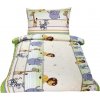 Bellatex Bavlnené Junior – 140 × 200, 70 × 90 cm – safari zelené