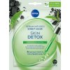 Nivea Skin Detox detoxikačná textilná maska na tvár 1 ks