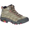 Dámske trekové topánky Merrell Moab 3 Mid Gtx Veľkosť topánok (EU): 37,5 / Farba: zelená