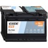 Autobatéria Exide START STOP EFB 70Ah 12V 760A EL700
