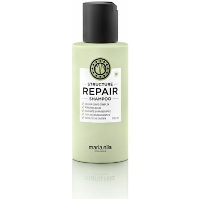Vyživujúci šampón pre suché a poškodené vlasy Maria Nila Structure Repair Shampoo - 100 ml (NF02-3605)