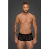 Noir Handmade H072 Leopard Flock Short-Shorts XXXL