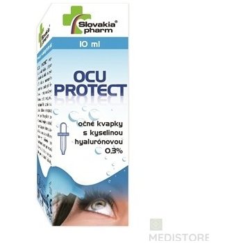 Slovakiapharm OCU PROTECT 0,3% očné kvapky s kys. hyalurónovou 10 ml