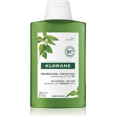 Klorane Nettle čistiaci šampón na mastné vlasy 200 ml