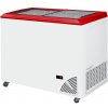 TEFCOLD Pultová mraznička presklené rovné veko | ARO 301/2 Red Edge