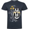 Superfutbal Pánske tričko Juve retro, tmavo sivé Veľkosť: M