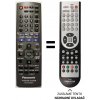Predátor Panasonic N2QAYB000091 náhradný diaľkový ovládač iného vzhľadu