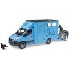 Bruder Mercedes Benz Sprinter - prepravník na kone + kôň