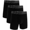 Pánske boxerky Under Armour Perf Cotton 6in 3Pack black 3XL