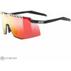 uvex Pace stage cv okuliare, black matt/mirror red