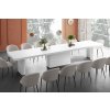 Luxusný rozkladací jedálenský stôl PORTOFINO biela MAT Biela MAT