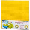 L-W Toys Základová deska 32x32 žlutá