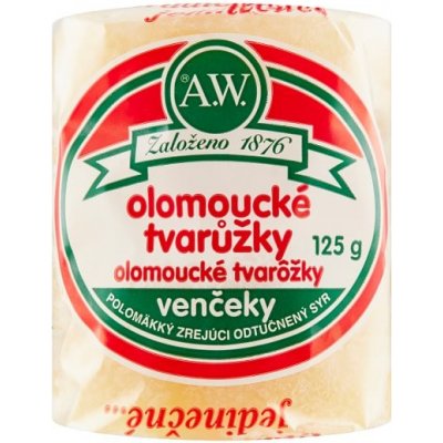 A.W. Olomoucké tvarôžky venčeky 125 g