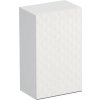 Závesná skrinka do kúpeľne Intedoor TRENTA biela matná 35 x 58 x 23 cm TRE HZ 35 1D P B B073
