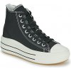 Converse Členkové tenisky CTAS MOVE PLATFORM RETRO SPORT Čierna