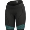 ALÉ Cycling Clothing ALÉ PR-S Master 2.0 W short, Black/ Turquoise Veľkosť: XS Dámske cyklo nohavice bez trakov