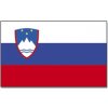 Vlajka Slovinsko 30 x 45 cm na tyčke