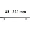 ArtExt Úchyt RELING Typ: RELING U3 - 224 mm