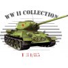 Ceduľa Tank T34/85 - ceduľa 29cm x 20cm Plechová tabuľa
