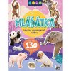 Jiri Models Náučná samolepková knižka 6+ Mláďatká