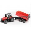 Bruder 2045 Traktor Massey Ferguson 7480 s prívesom