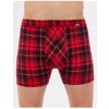 Boxerky Cornette Prime 904/120 červená M