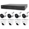 Kamerový set 1x AVTECH NVR AVH2109AX, 4x 2MPX IP Bullet kamera AVTECH DGM2103SV a 4x 2MPX IP Dome kamera AVTECH DGM2203SVSE + 8x Kábel UTP 1x RJ45 - 1x RJ45 Cat5e 15m!