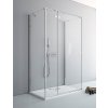 RADAWAY FUENTA NEW KDJ+S 110cm ľavé dvere do kombinácie / sprchový kút trojstranný, profil chróm, sklo číre, 384023-01-01L