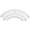 Gardinia Arkýrový oblúk dvojdrážkový GE2, biely 17,5 x 17,5 cm