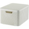 CURVER STYLE L box s vekom 44,5 x 24,8 x 33 cm krémový 03619-885